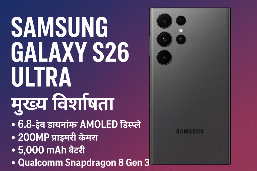 Samsung Galaxy S26 Ultra Specifications